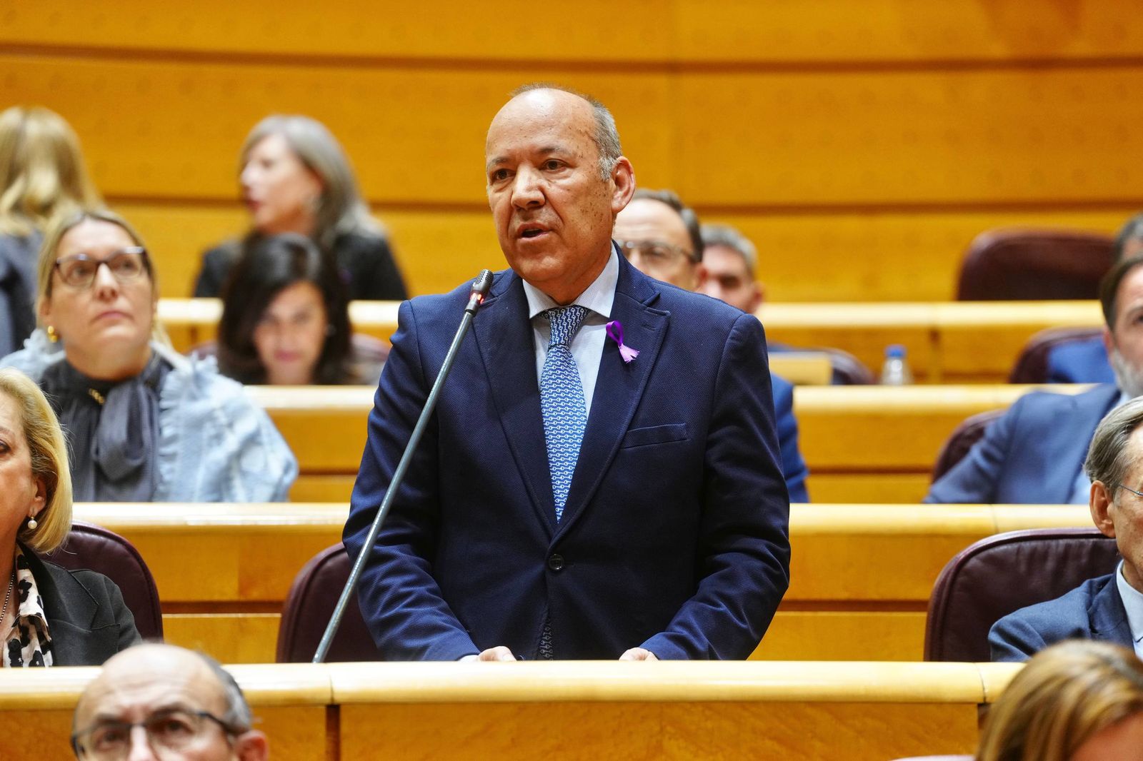 El senador por el Partido Popular en Zamora, José María Barrios