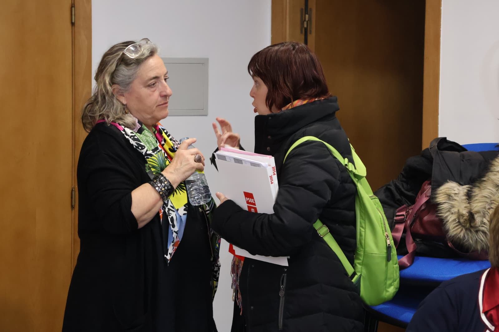 Noeche electoral en la sede del PSOE en Zamora