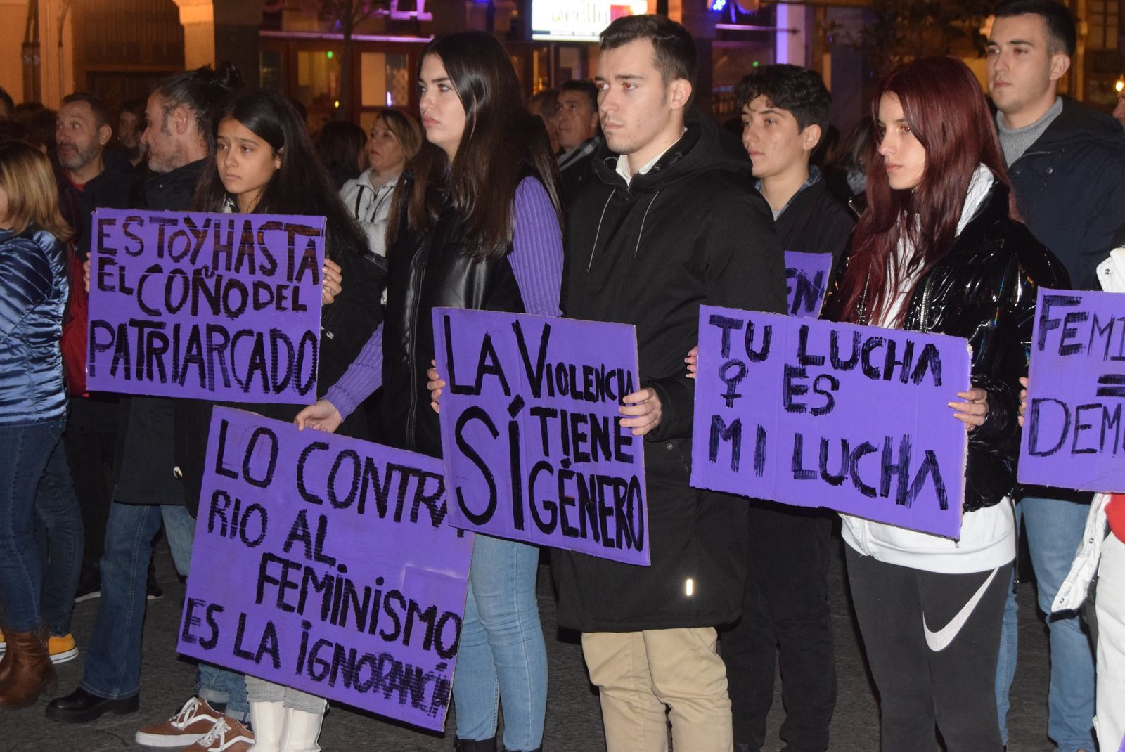25N Concentración contra la violencia machista (2)