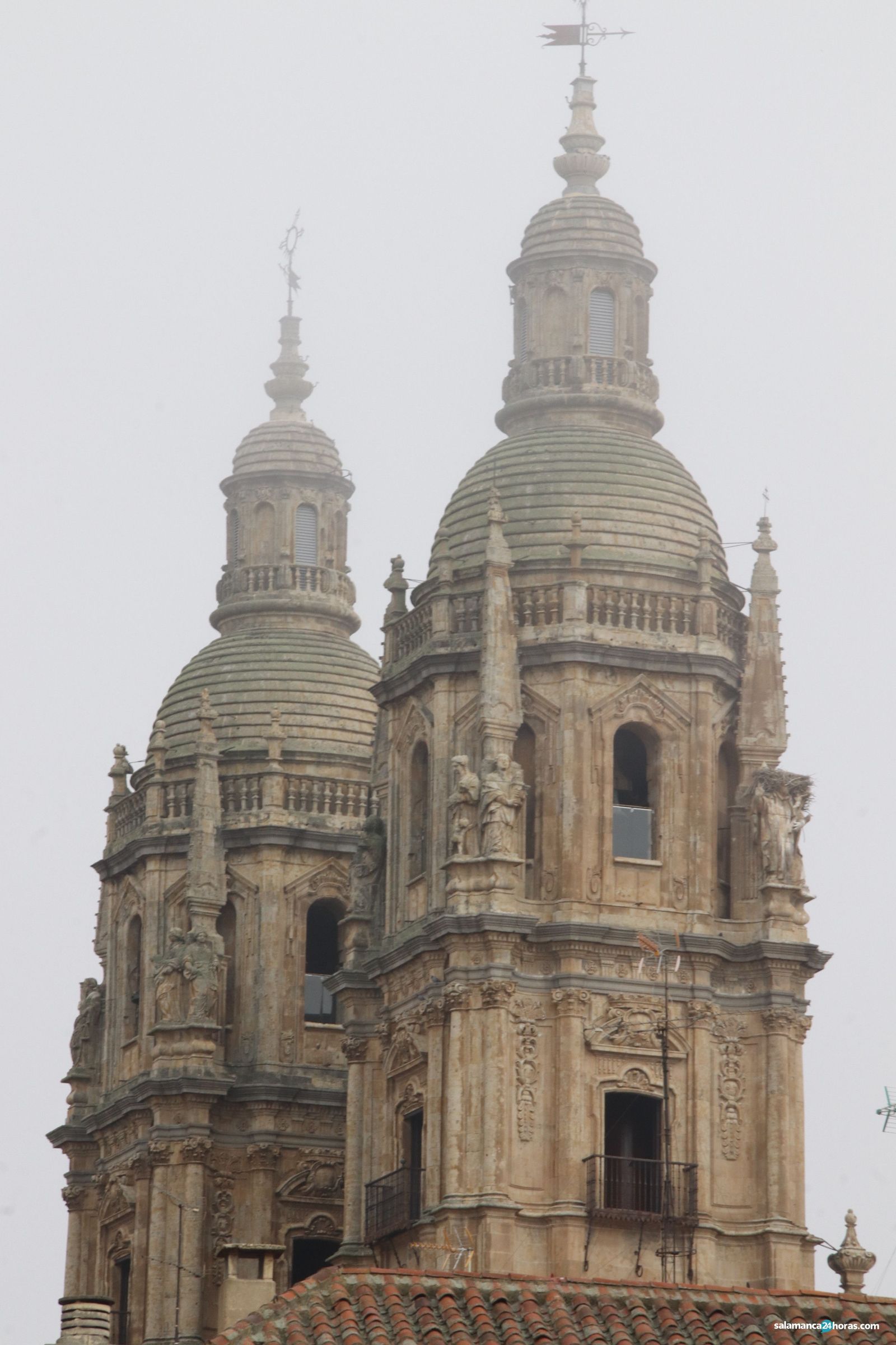 Niebla en Salamanca. Foto: SALAMANCA24HORAS