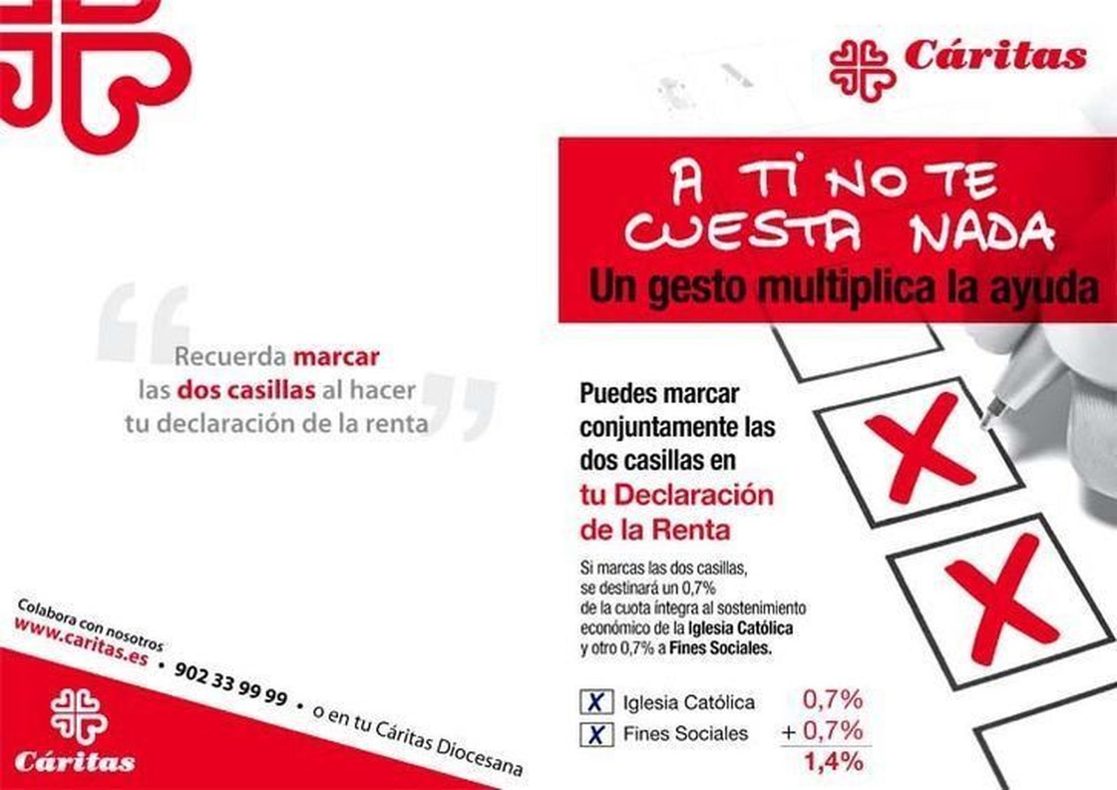 Antonio Jesús Martín: “Marcar las dos casillas favorece a los que son declarantes hacia la Iglesia y a los declarantes hacia fines sociales”