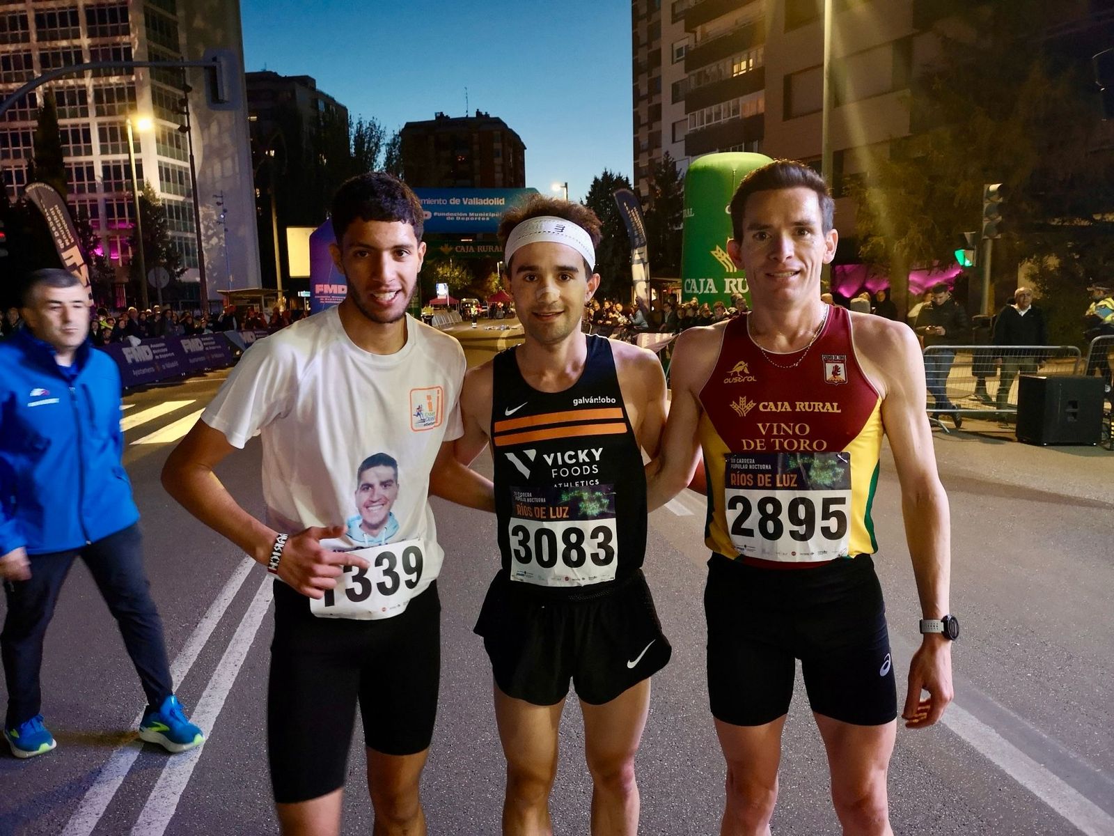 Podio Carrera Popular Rios de Luz