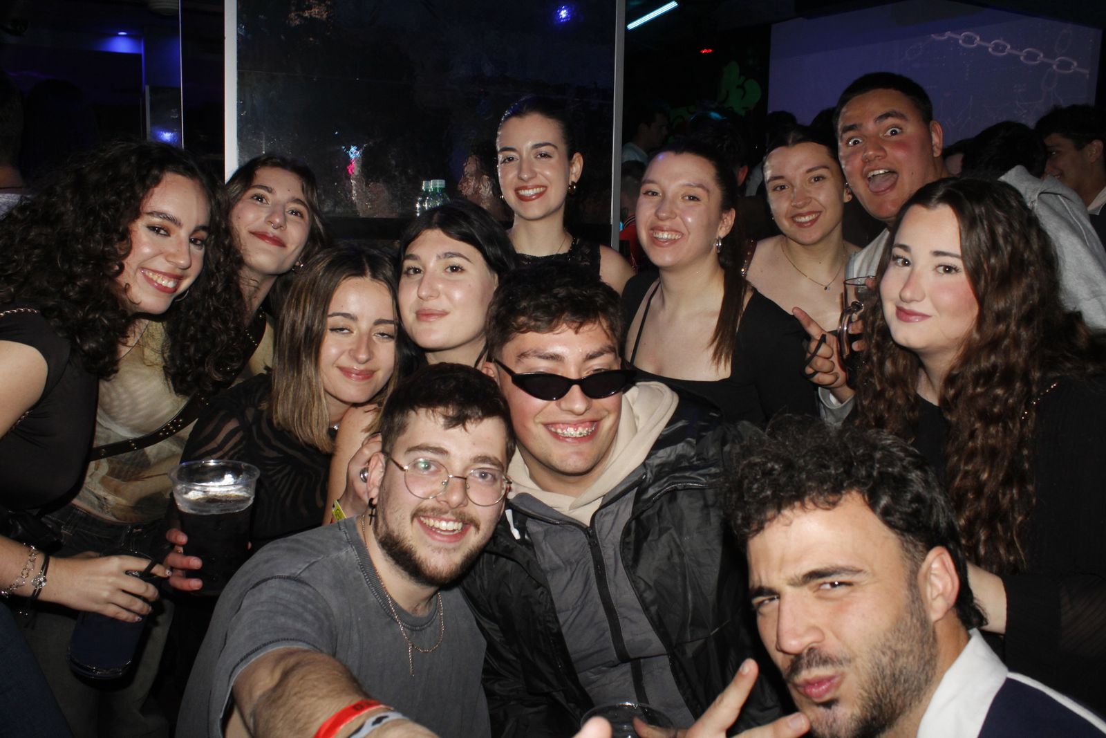 Salamanca de noche, sábado 8 de marzo