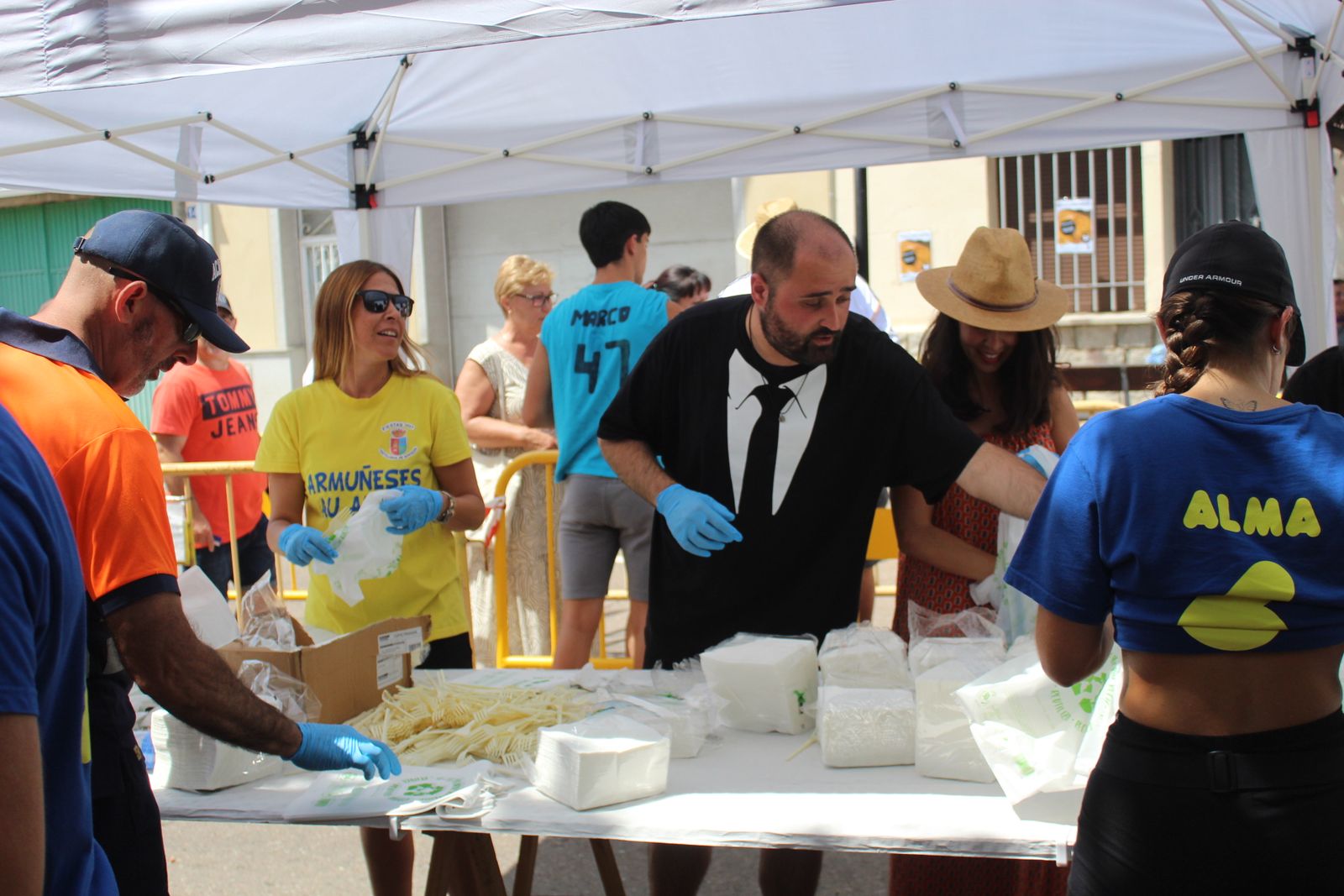 Castellanos de Moriscos. Gran paella popular