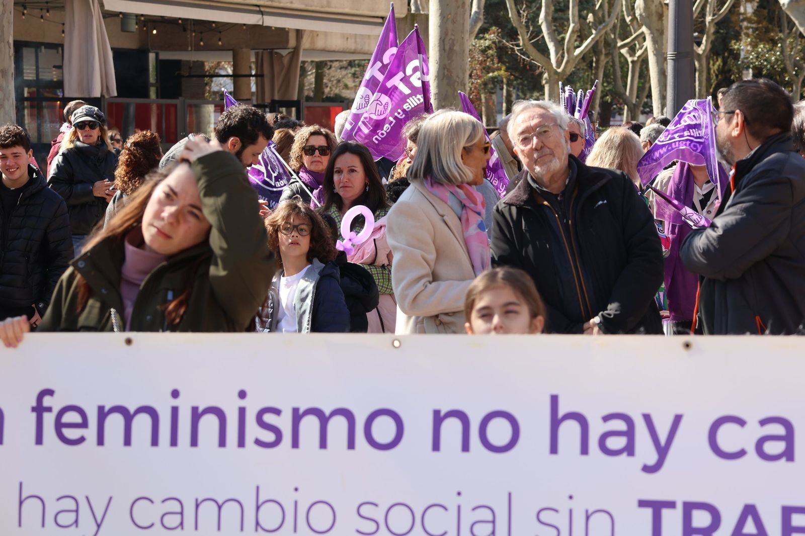 GALERÍA | La manifestación del 8M por las calles de Zamora, en imágenes