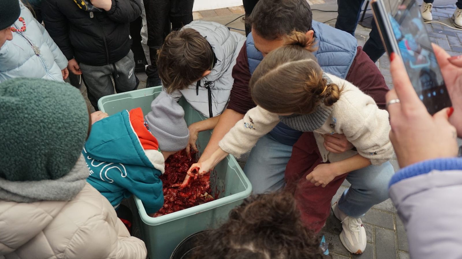 Castellanos de Moriscos celebra su matanza tradicional