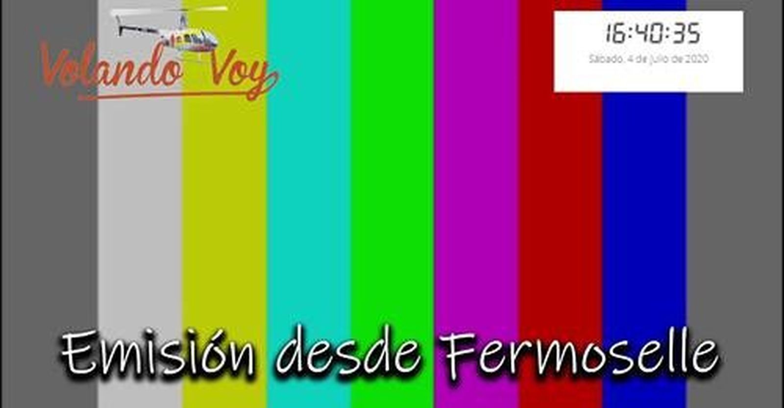 Volando voy fermoselle