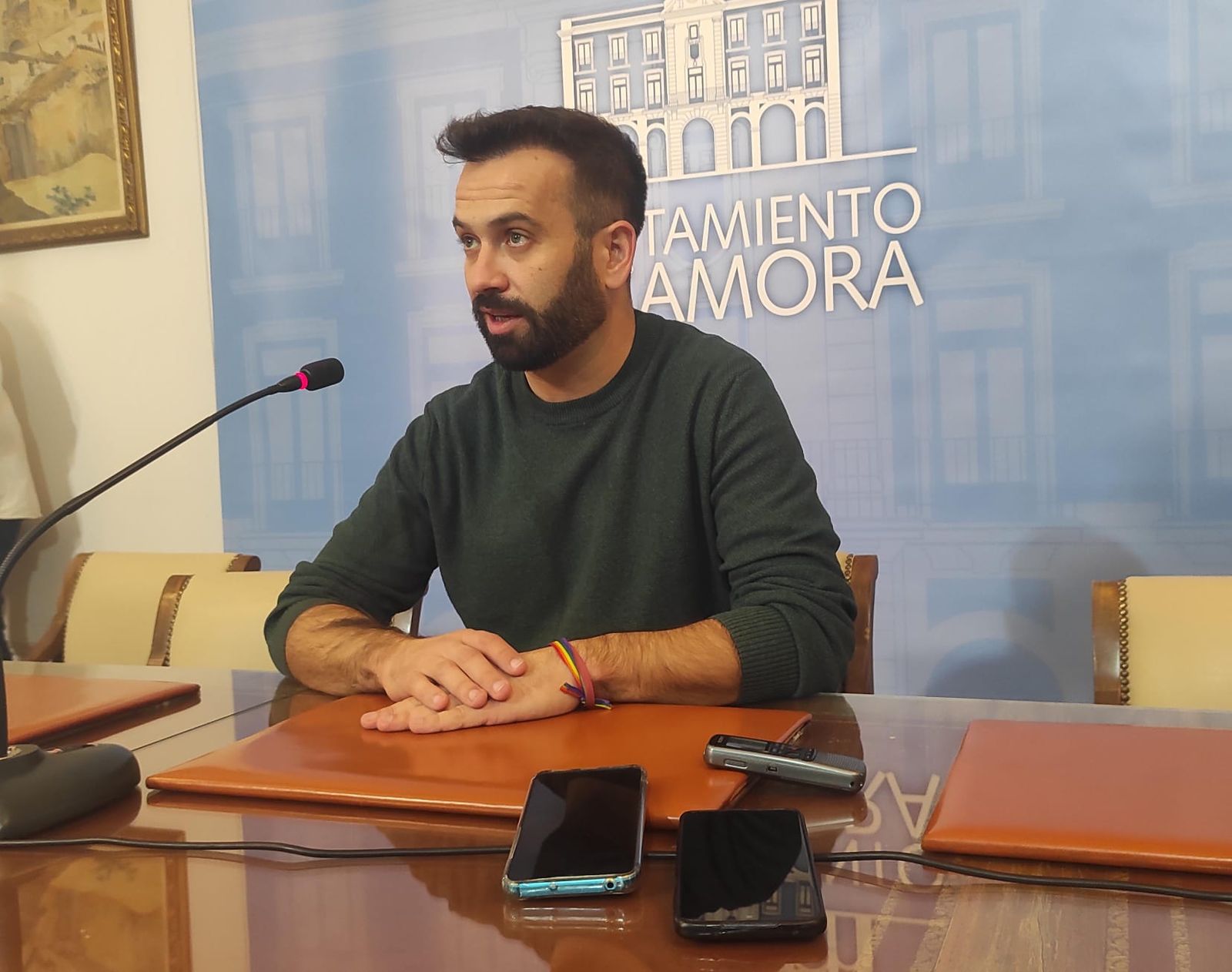 El teniente de alcalde del Ayuntamiento de Zamora, David Gago.