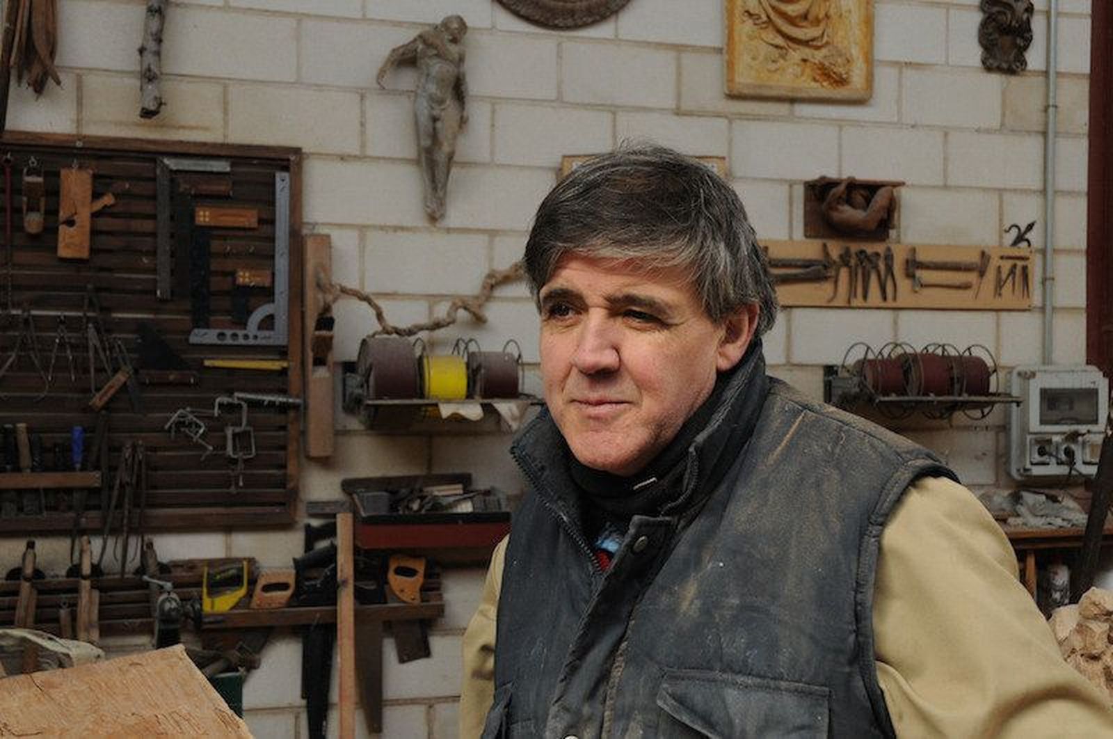 Ricardo Flecha, escultor zamorano fallecido el pasado 4 de octubre de 2023.