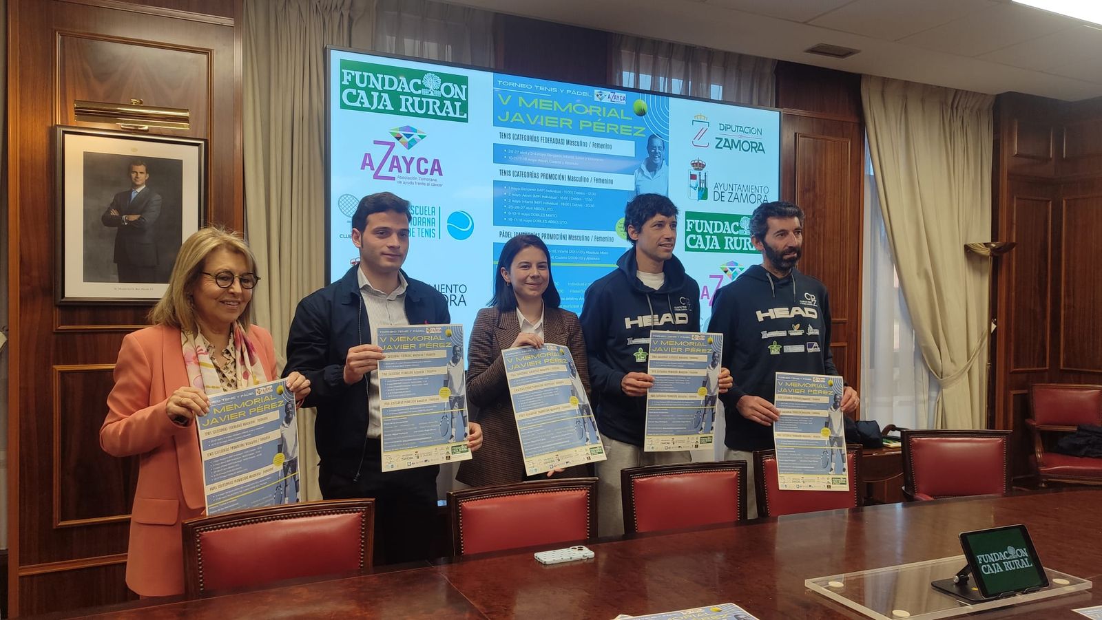 Tenis y pádel solidario en el V Memorial Javier Pérez de Zamora