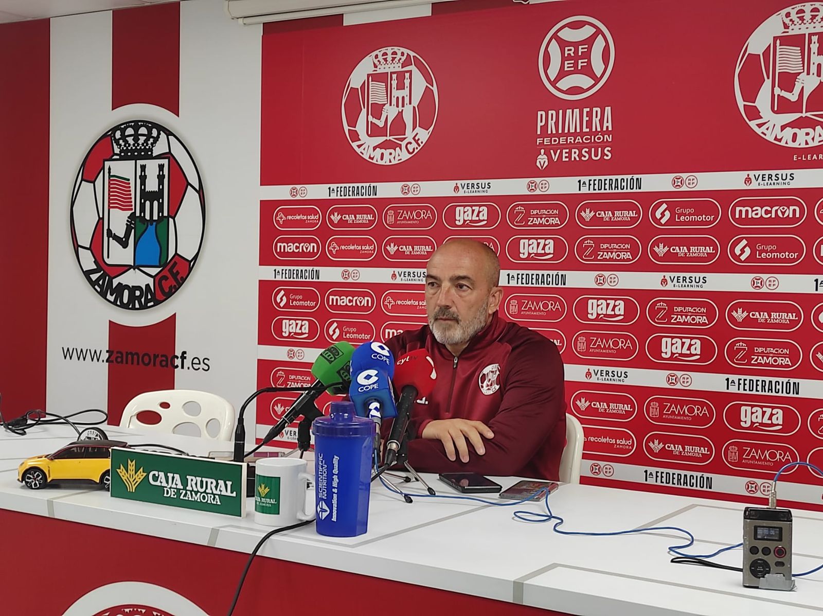 Juan Sabas rueda de prensa previa Celta Fortuna.
