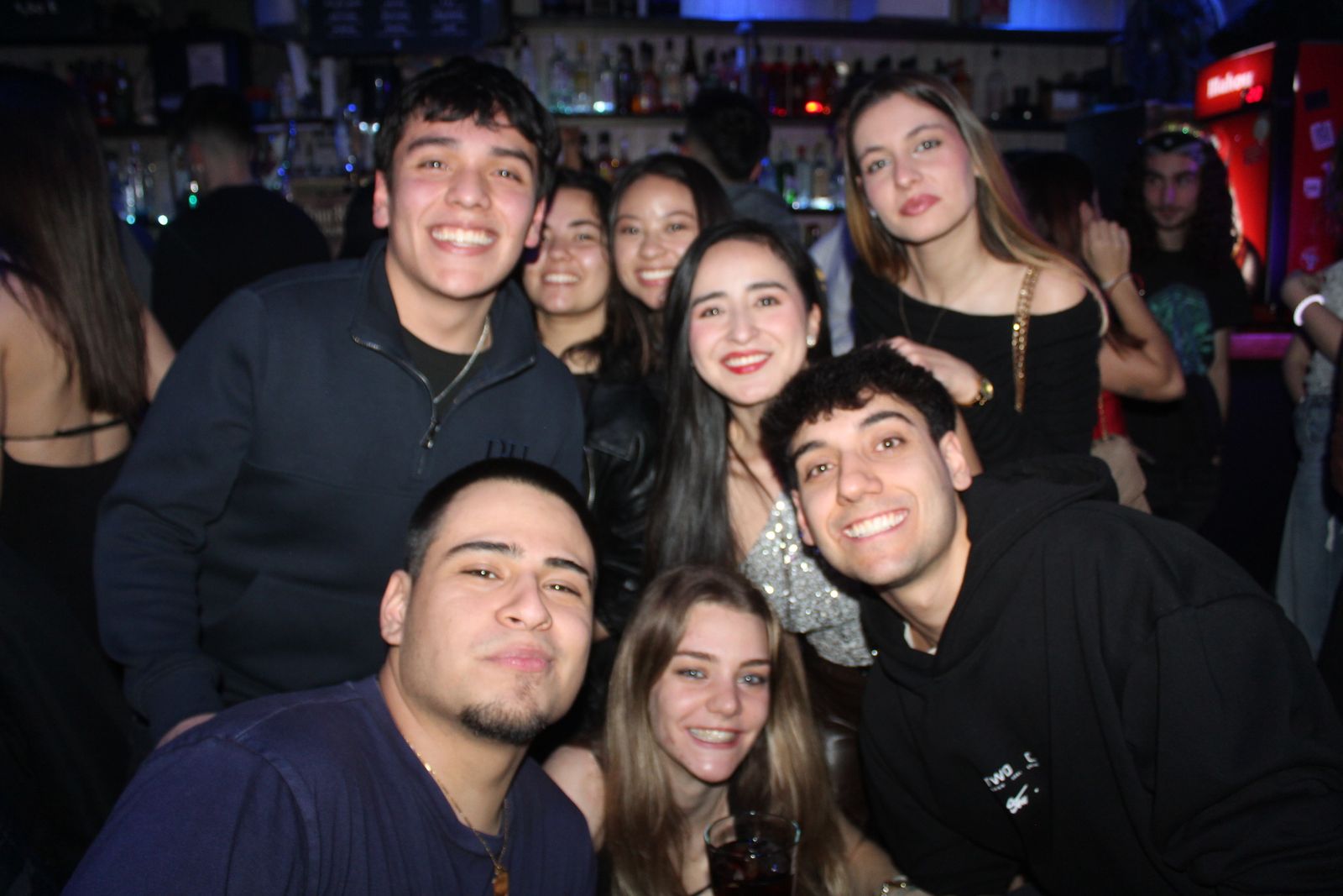 Salamanca de noche, sabado 24 de enero