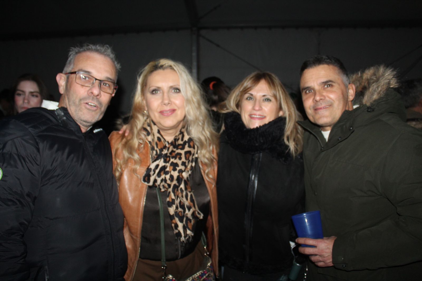 Salamanca de noche, sábado 7 de febrero