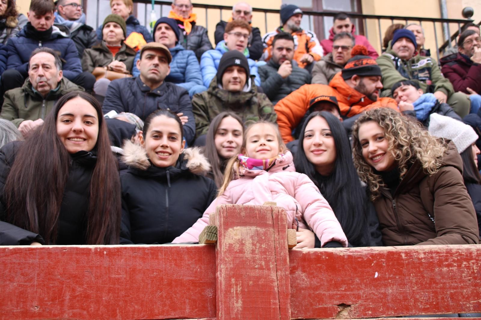 Ambiente en el encierro a caballo de Ciudad Rodrigo