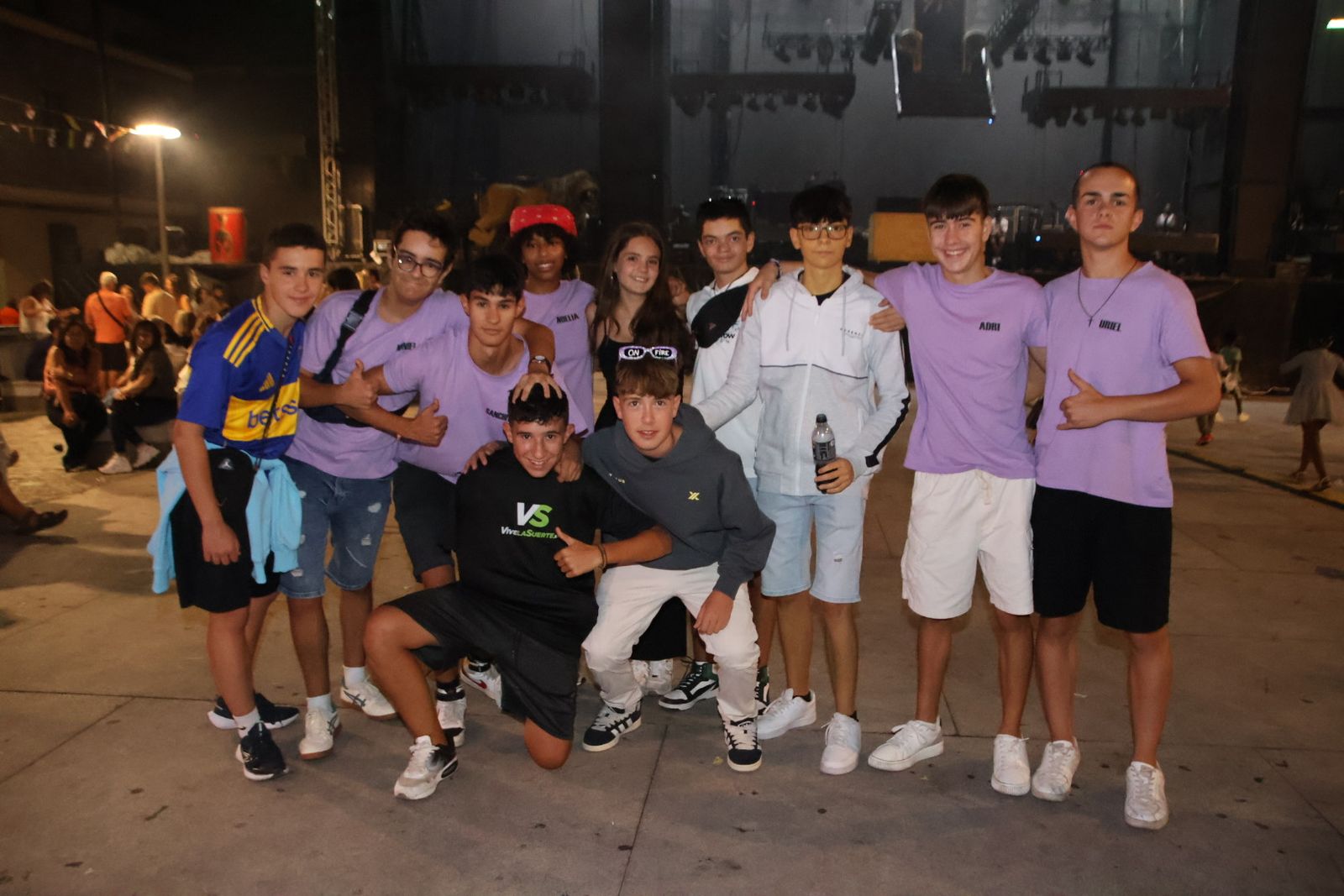 Panorama en la plaza Mayor de Guijuelo