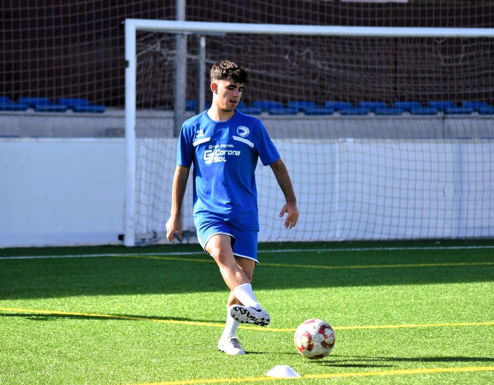 David Arroyo, jugador de Unionistas de División de Honor