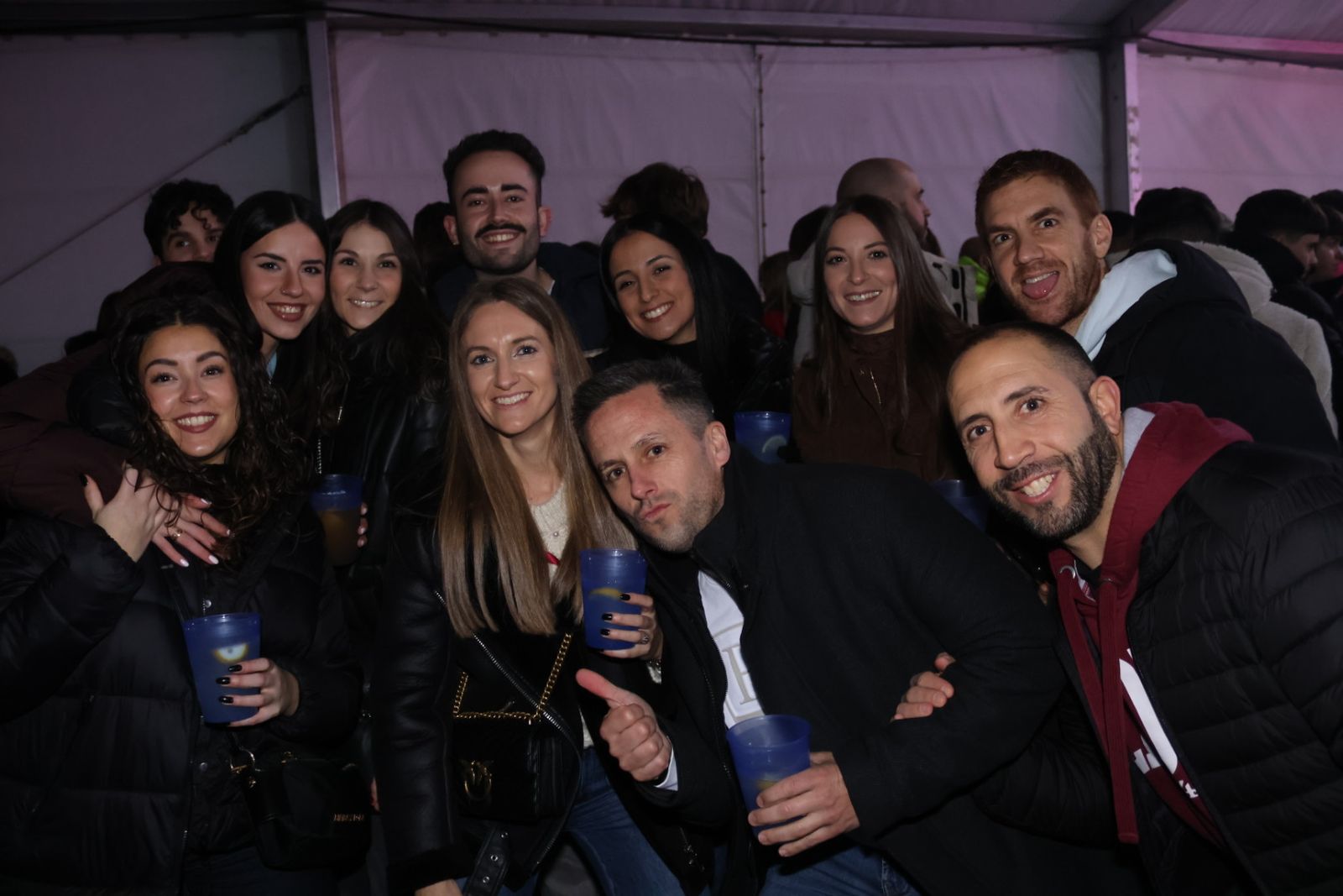 Salamanca de noche, viernes 7 de febrero