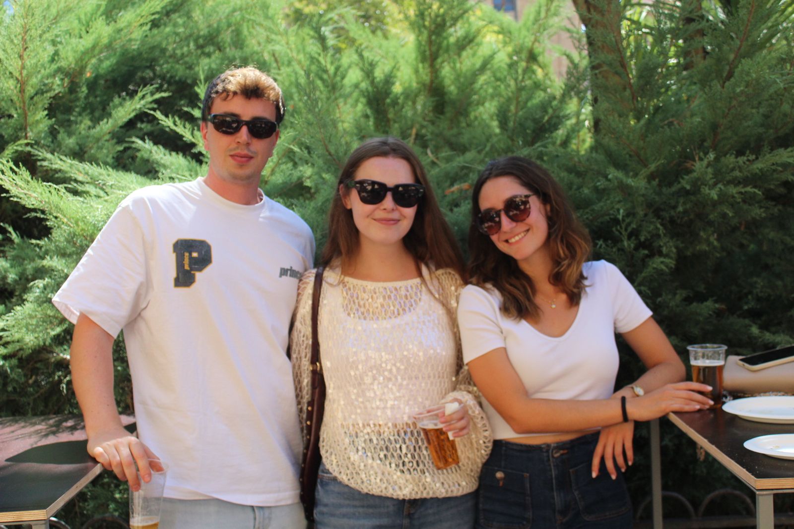 Ambiente en la Feria de Día en el mediodía de este sábado