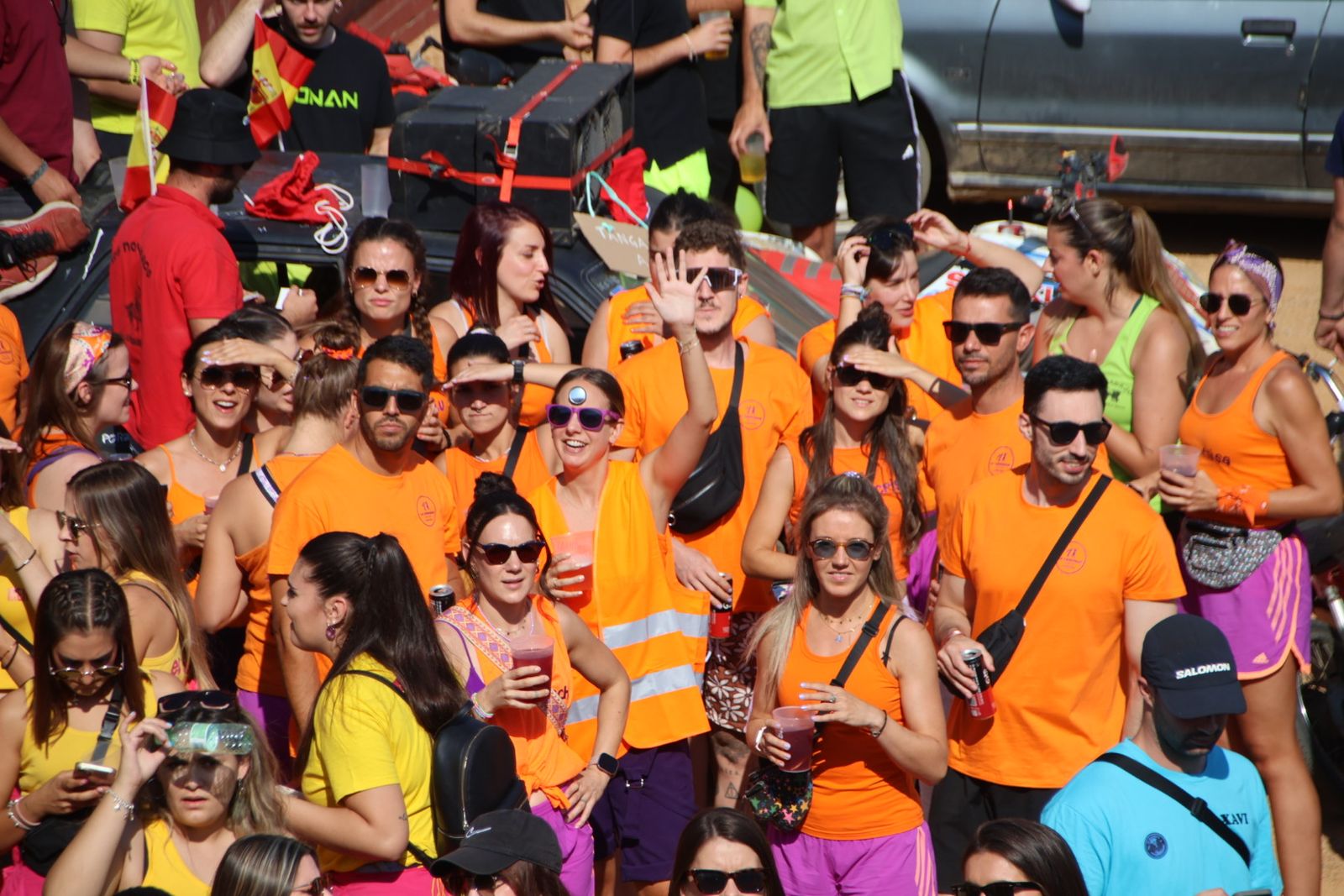 Lumbrales, encuentro de peñas, chupinazo