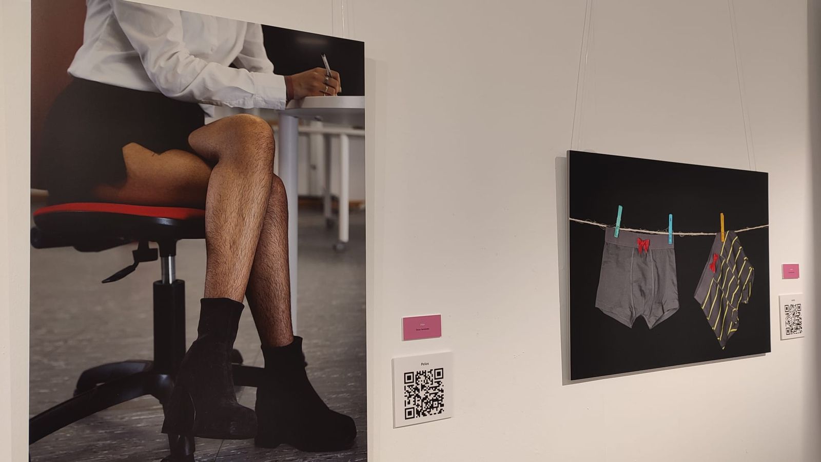 Exposición 'Dale la vuelta' de los alumnos de La Vaguada