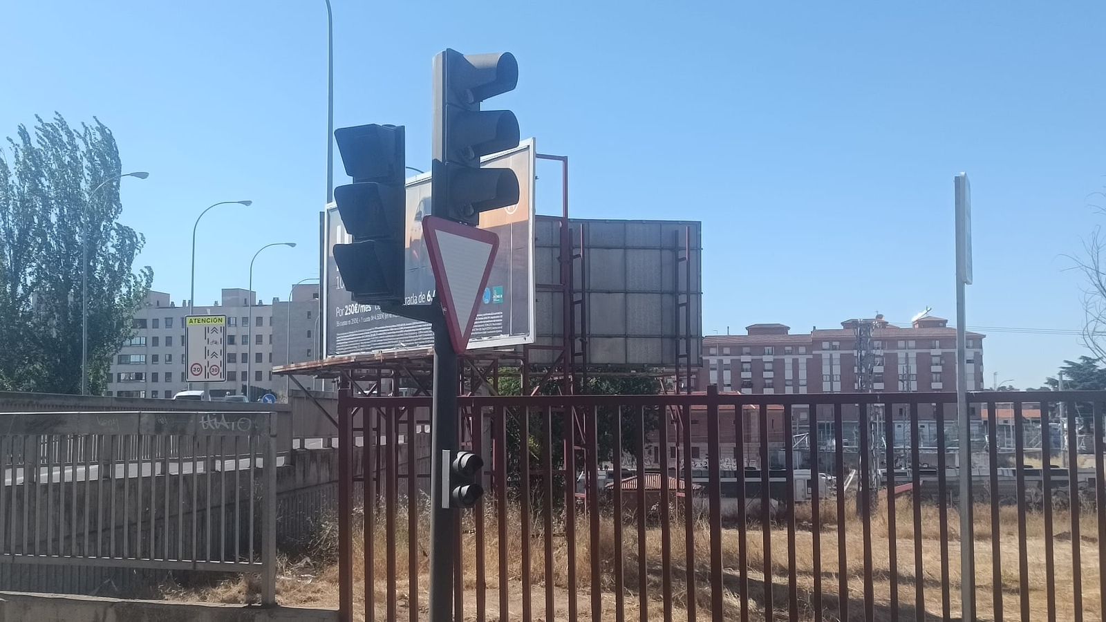 Corte de luz en Puente Ladrillo