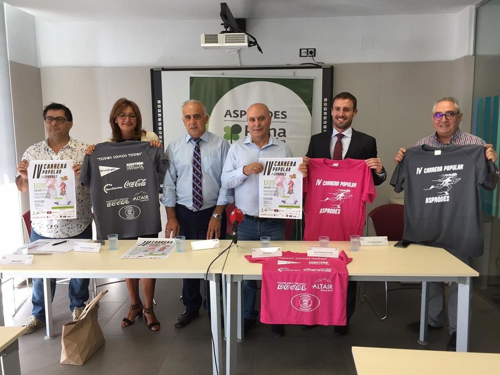 Asprodes presenta la cuarta carrera popular bajo el lema 'Tod@s somos tod@s'