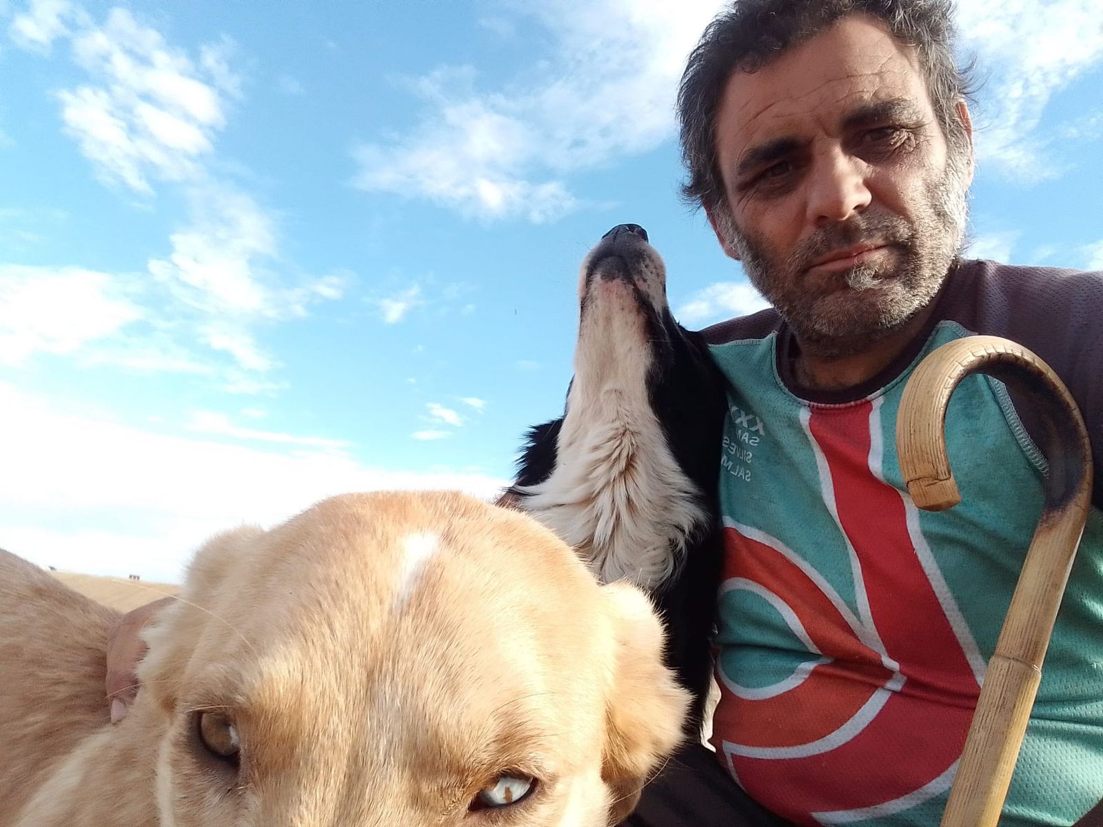 El pastor salmantino Buenaventura Rodríguez