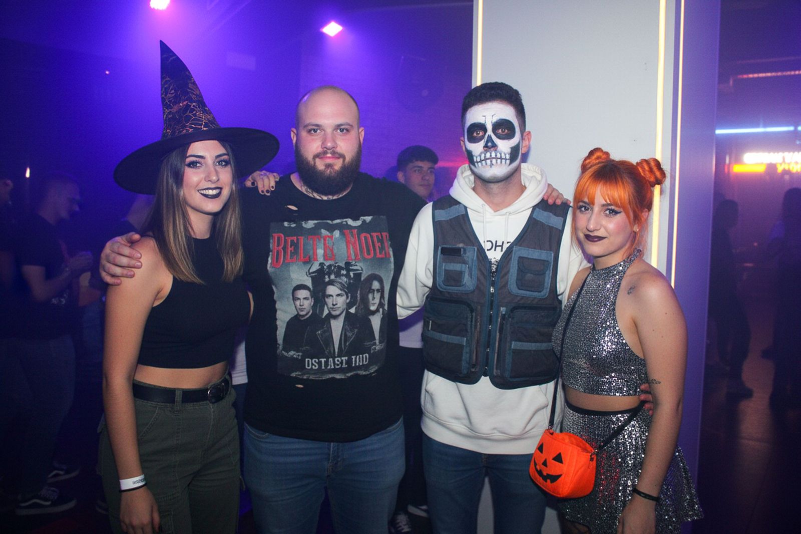 Salamanca de noche, viernes 31 de octubre