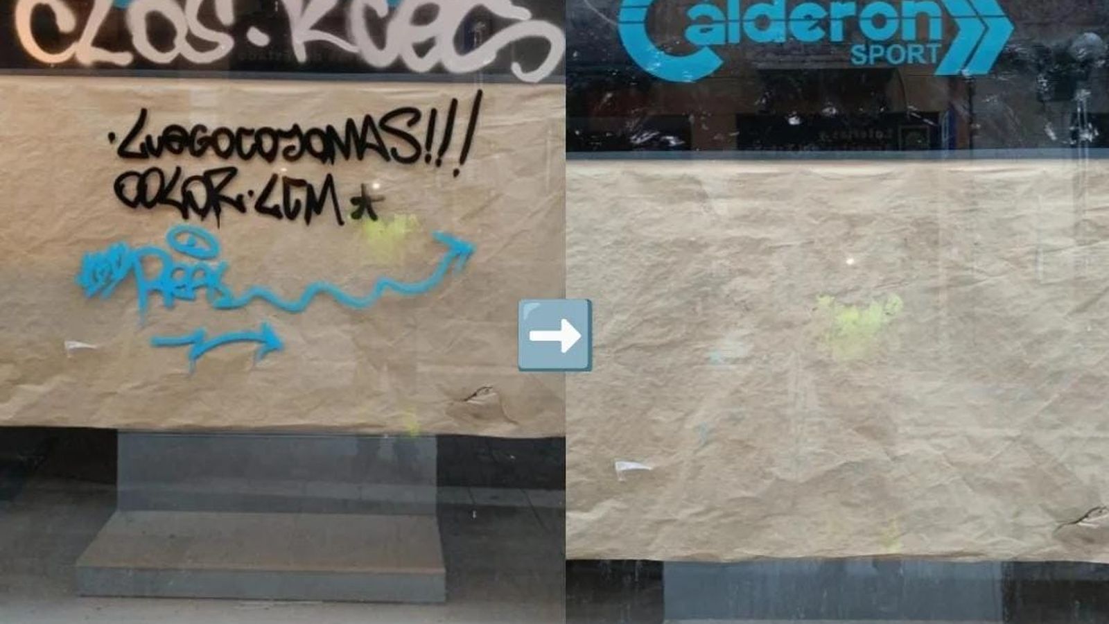 Eliminación de pintadas en San Torcuato