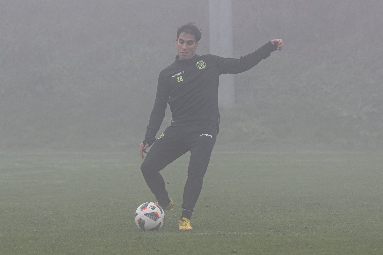 Un entrenamiento del Zamora.