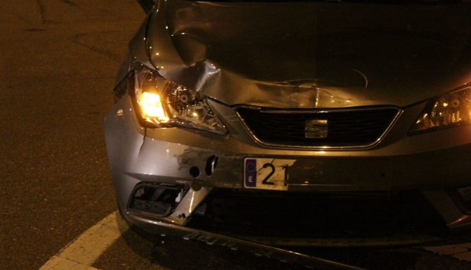  Accidente entre un turismo y una moto en la avenida Juan de Austria