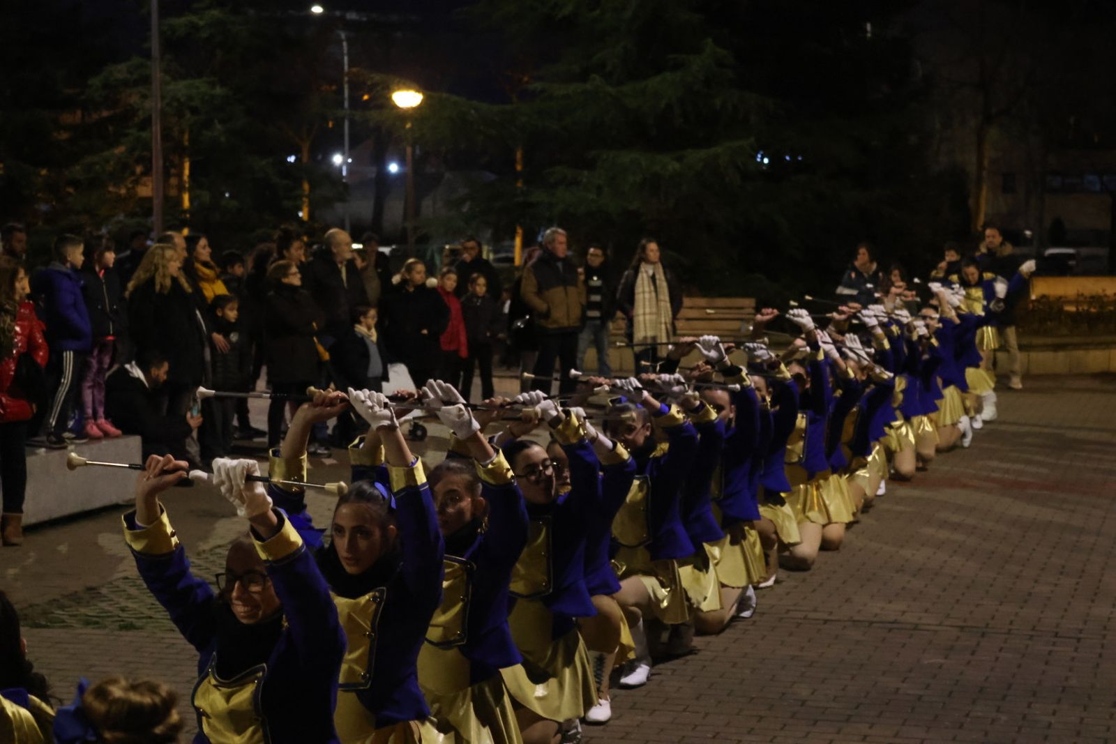 Pasacalles navideño en el barrio de El Zurguén