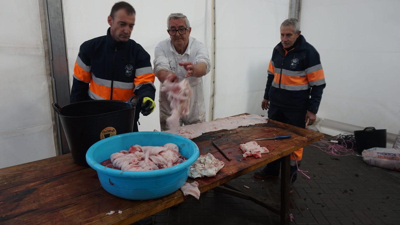 Matanza tradicional en Castellanos de Moriscos