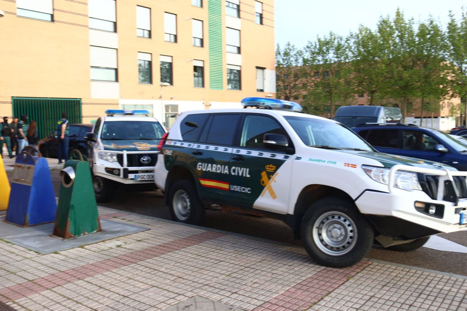 Operación de la Guardia Civil en El Zurguén
