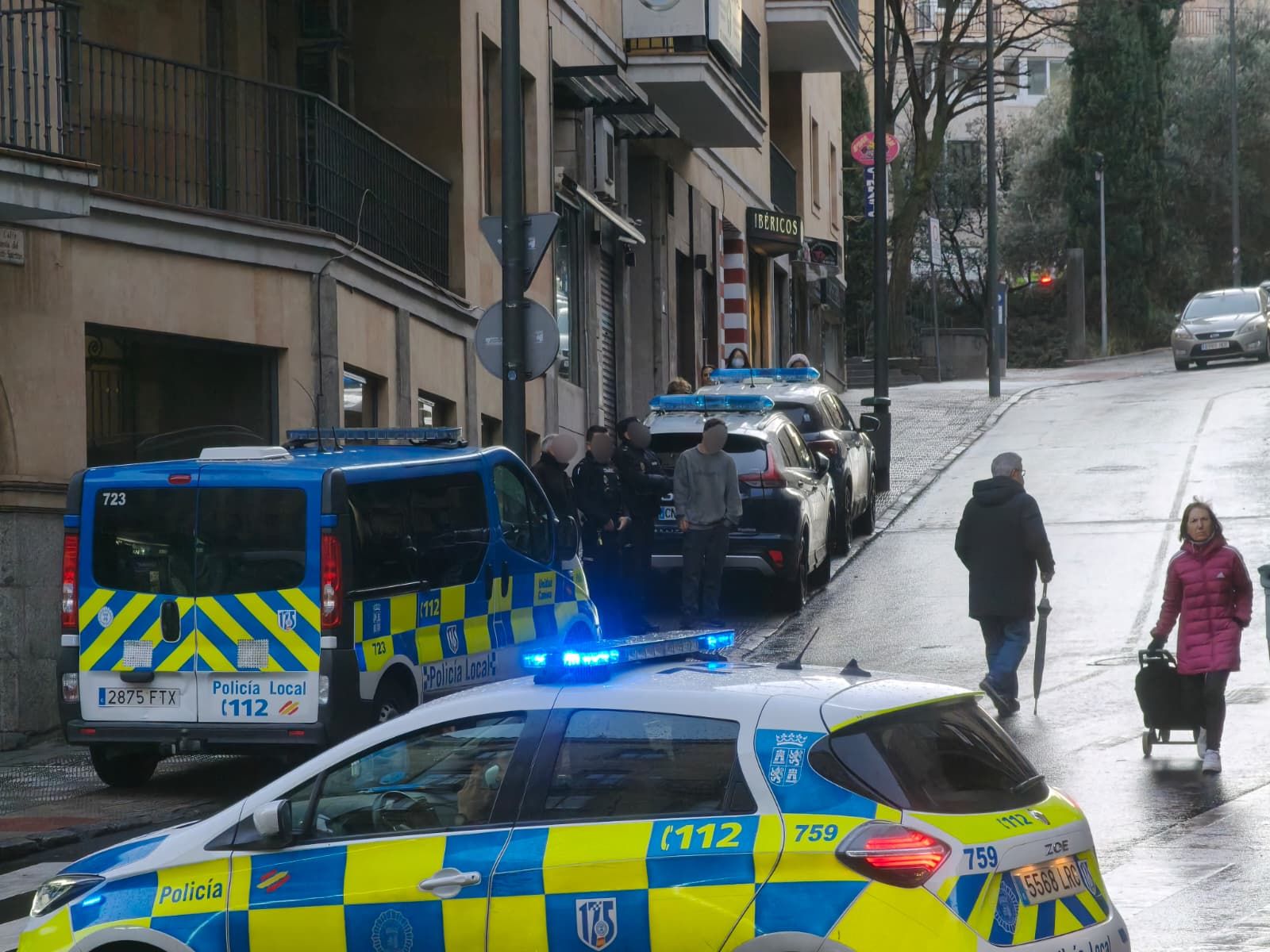 Redada en el after de la cuesta de Sancti-Spiritus