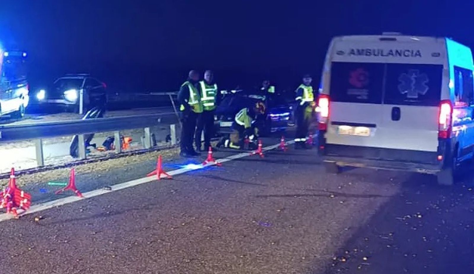 Accidente en la A-6-Archivo