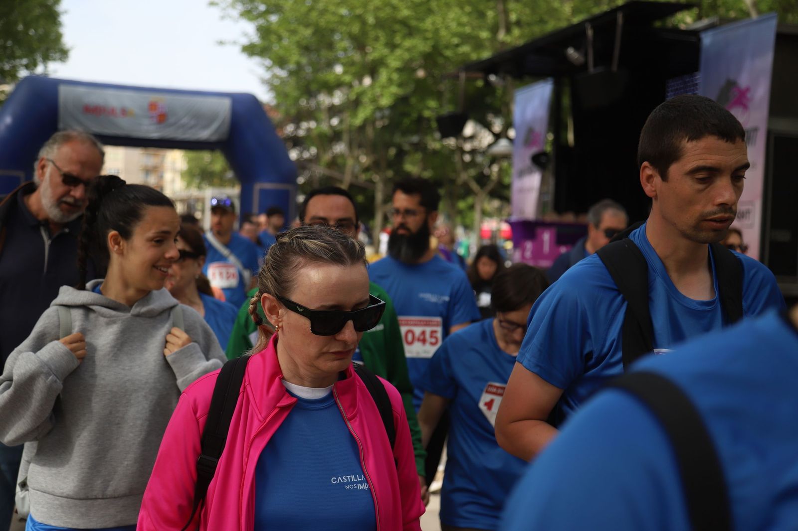 Carrera y marcha por el Día de Castilla y León en Zamora