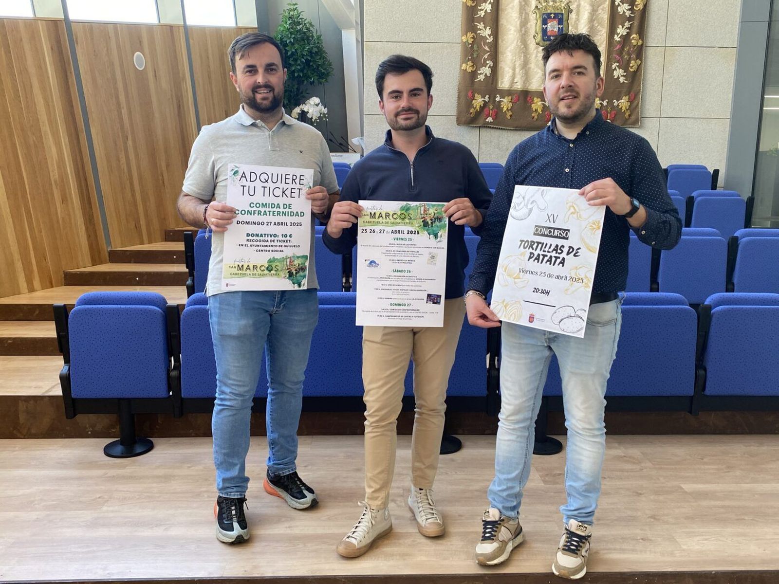Presentación fiestas de San Marcos en Cabezuela. Foto Ayto. Guijuelo