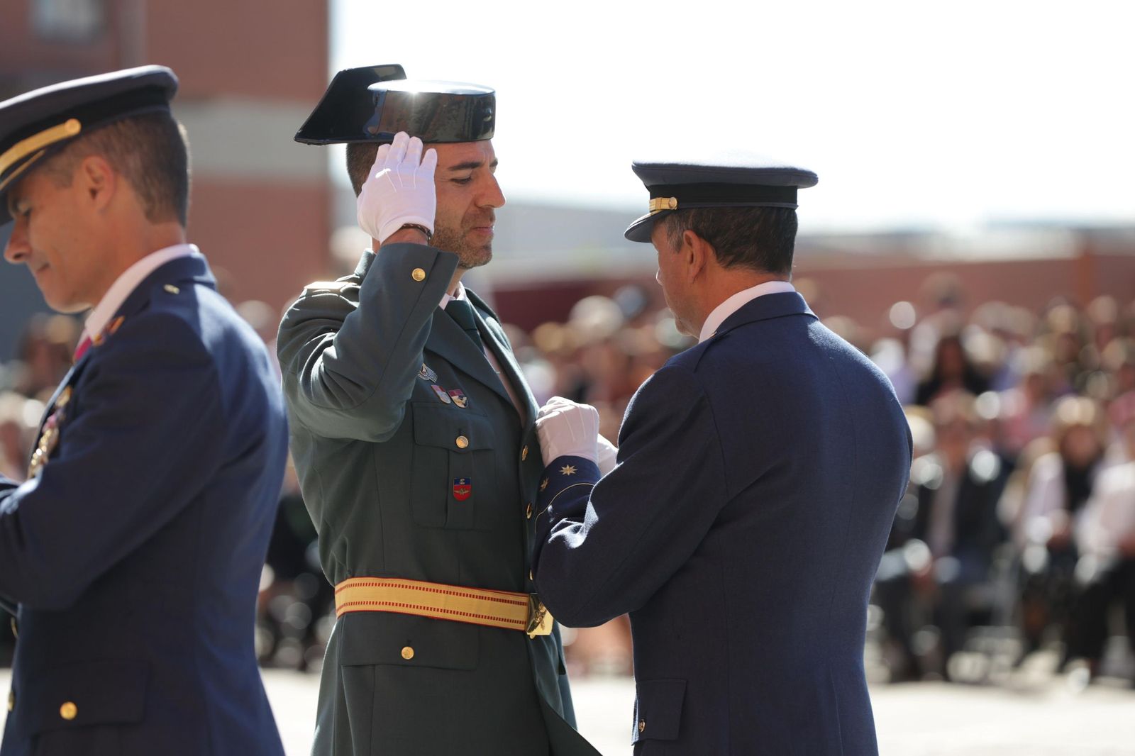 Salamanca rinde honores a la Guardia Civil en la Celebración de su Patrona