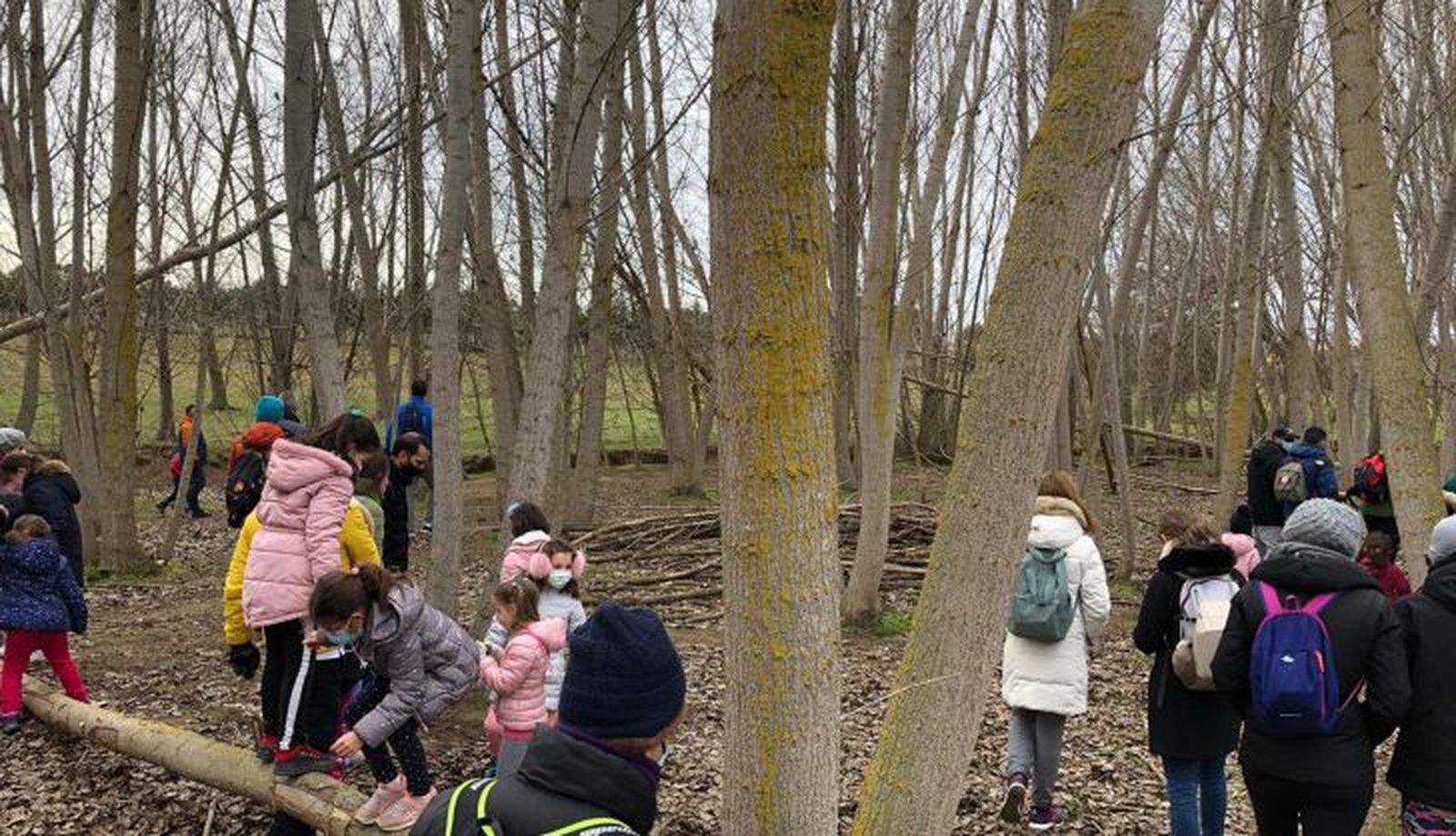 Marcha solidaria en Mirada de Azán 