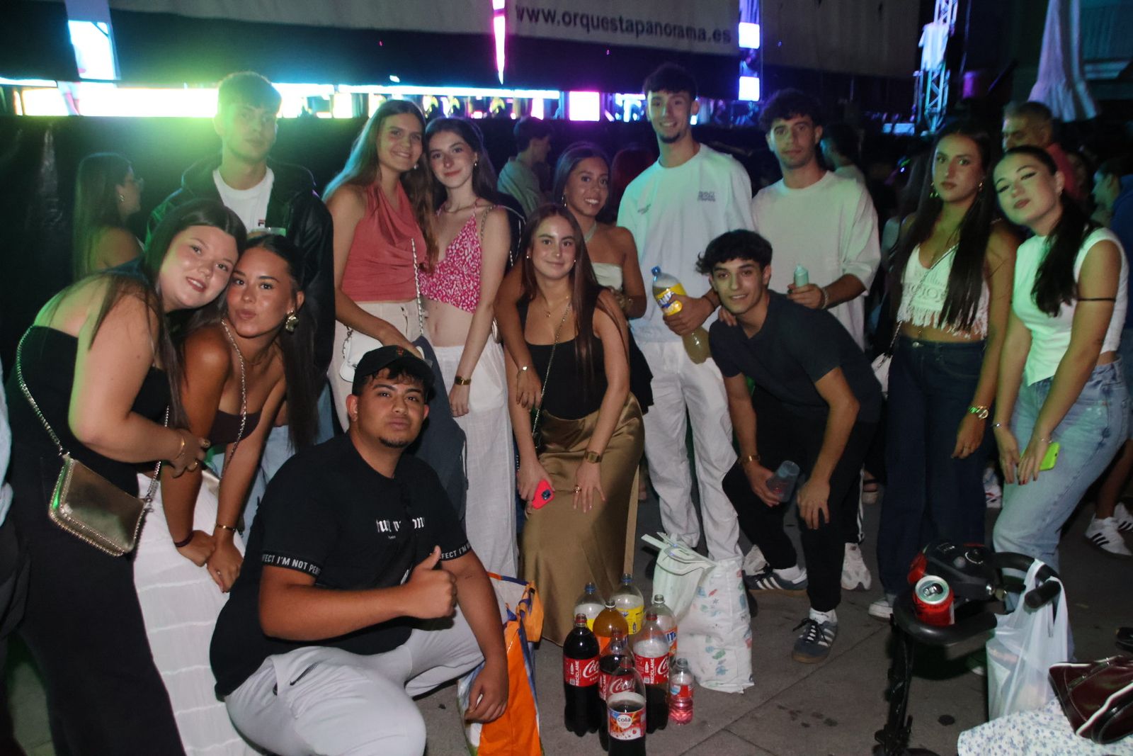 Panorama en la plaza Mayor de Guijuelo