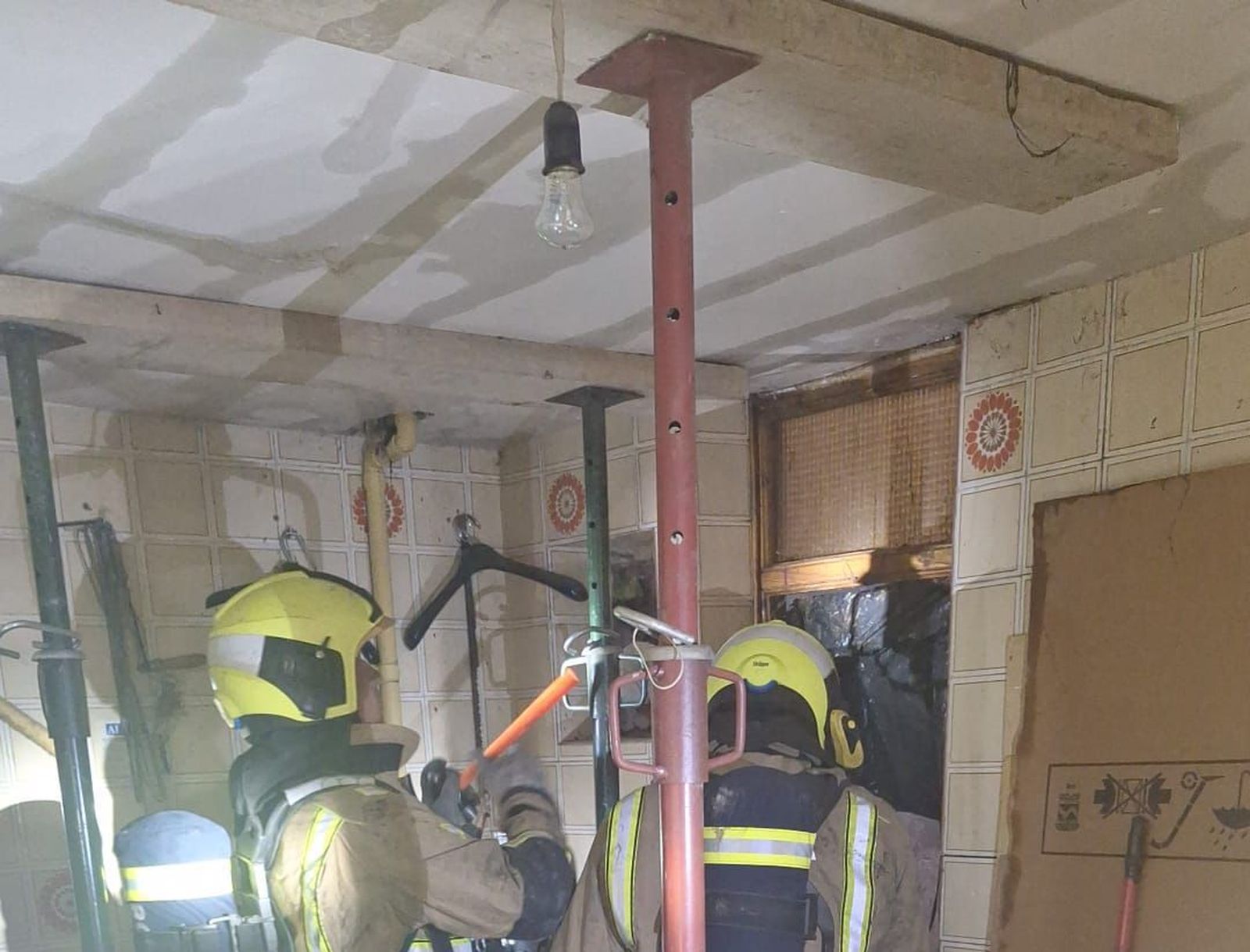 GALERÍA | Incendio en Zamora capital