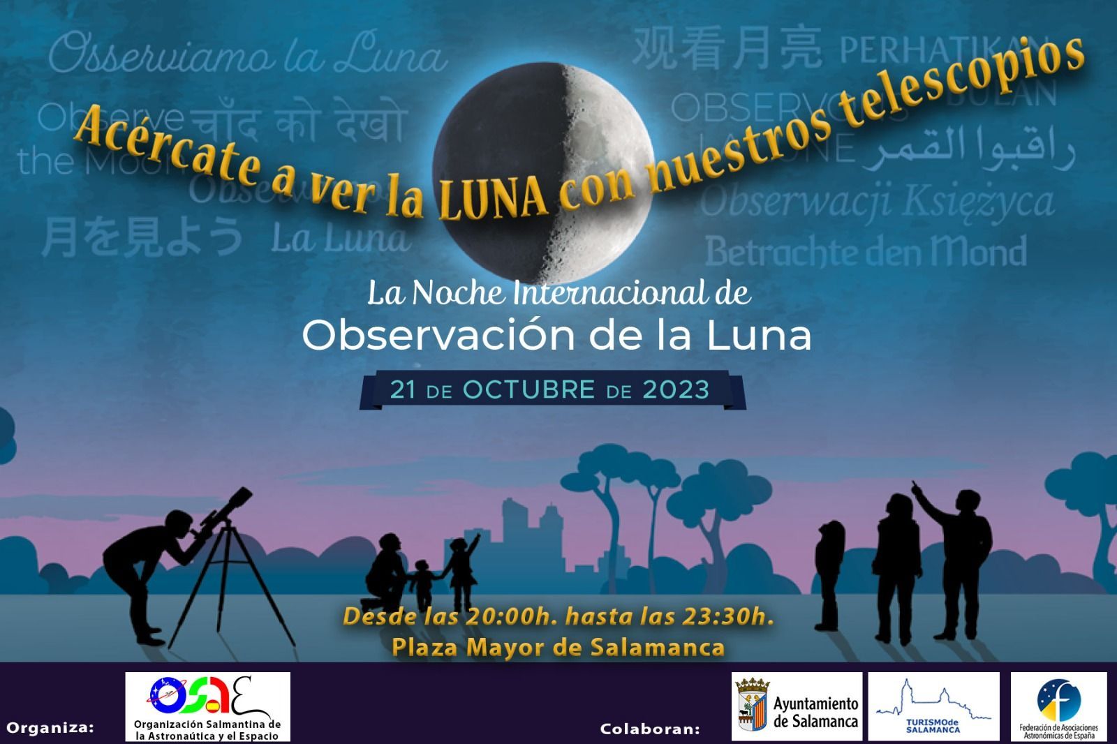 Cartel Noche Luna