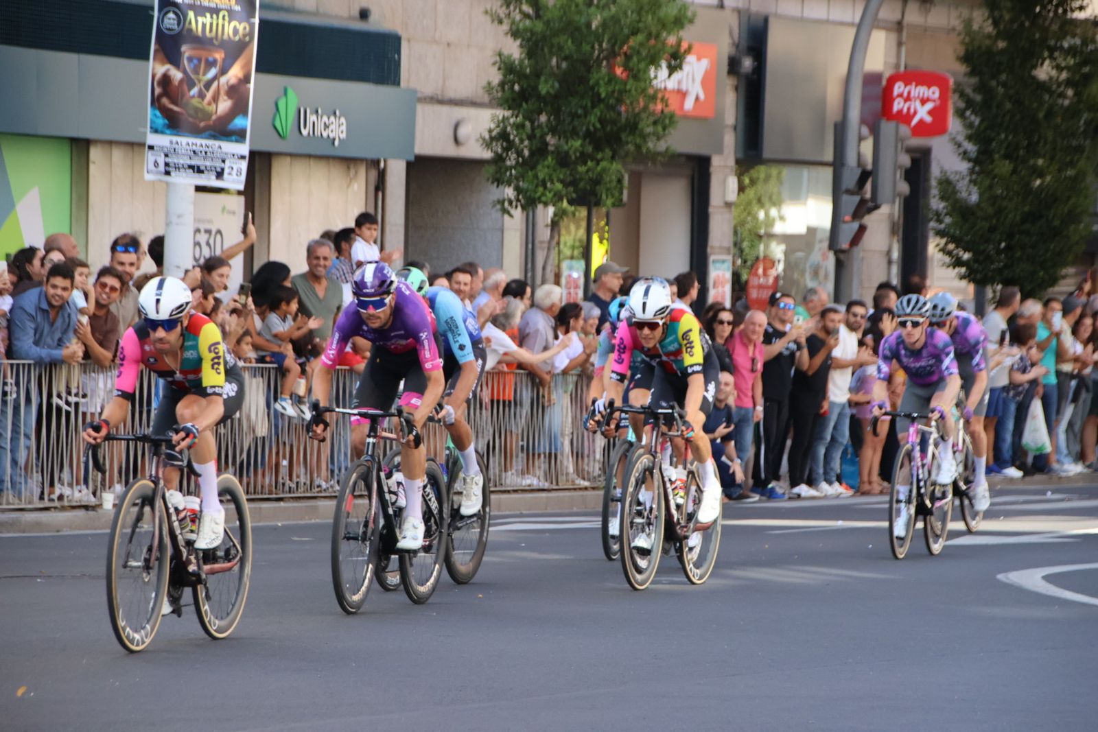 Vuelta ciclista a su paso por Salamanca