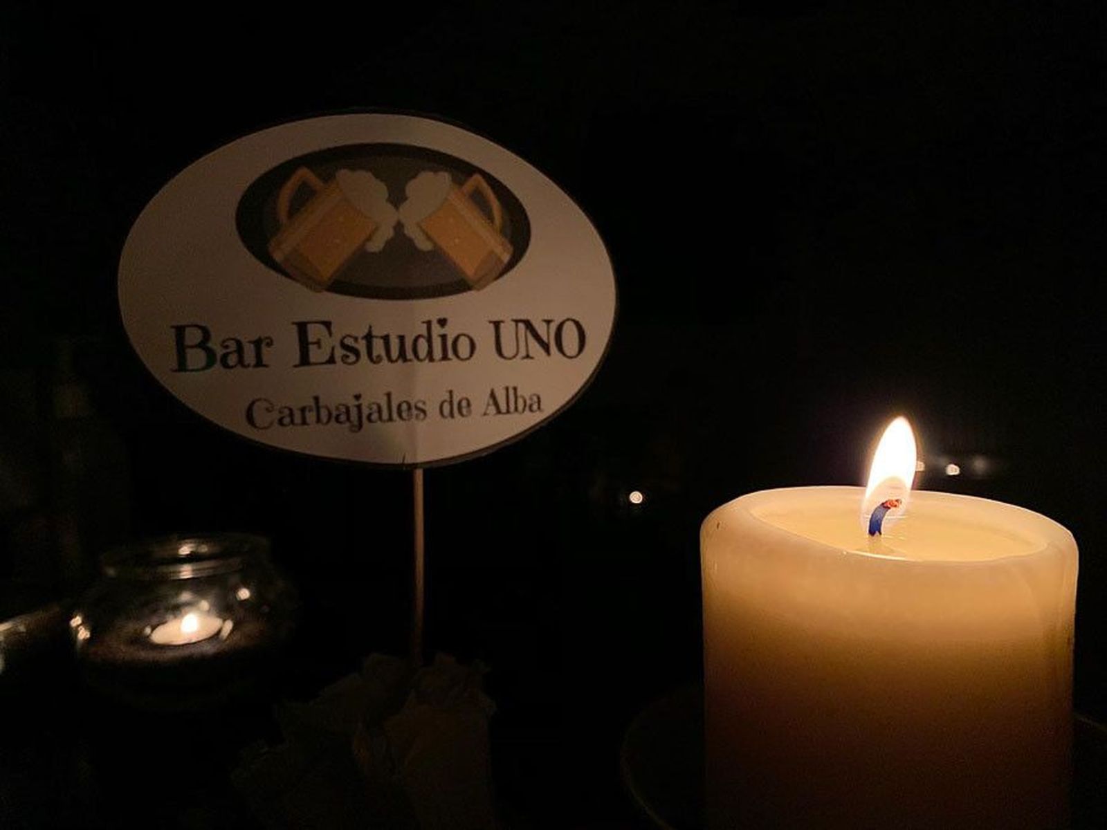 Apagón velas carbajales