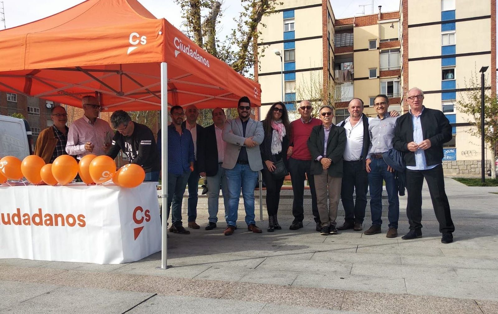 Ciudadanos parque Garrido