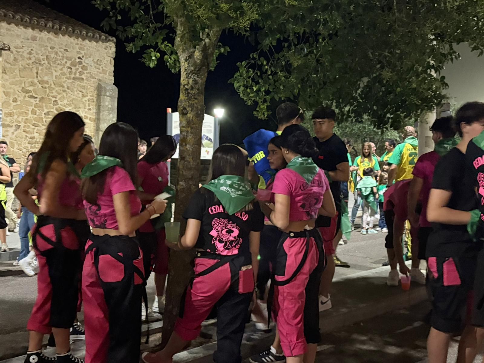 Desfile de peñas de Aldeadávila