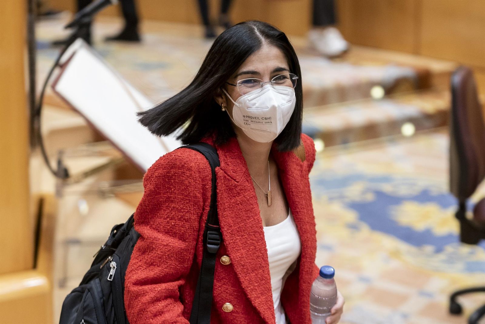 La ministra de Sanidad, Carolina Darias