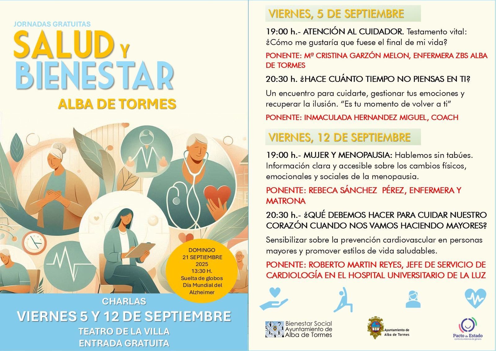 Salud y bienestar en Alba de Tormes