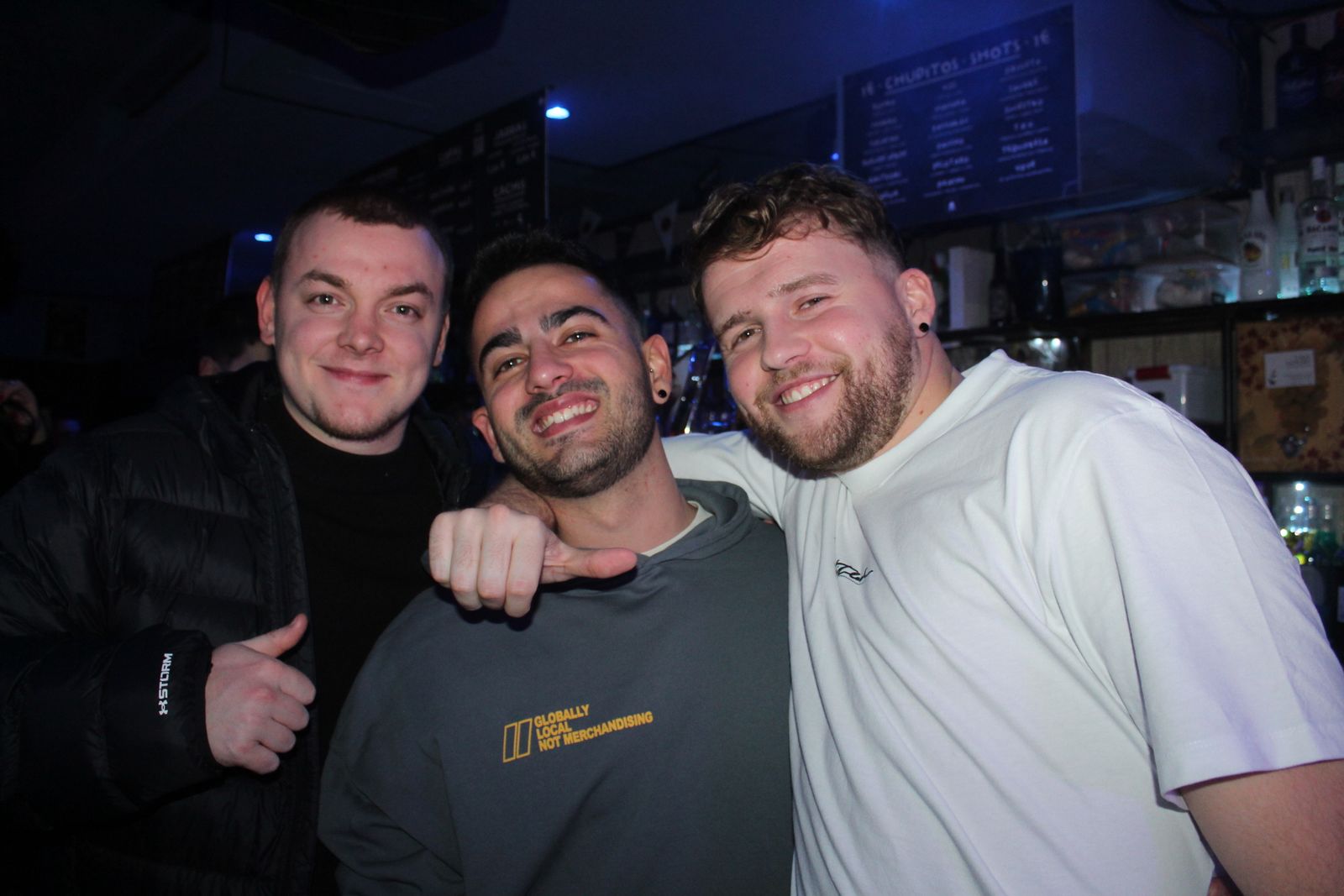 Salamanca de noche, sabado 24 de enero